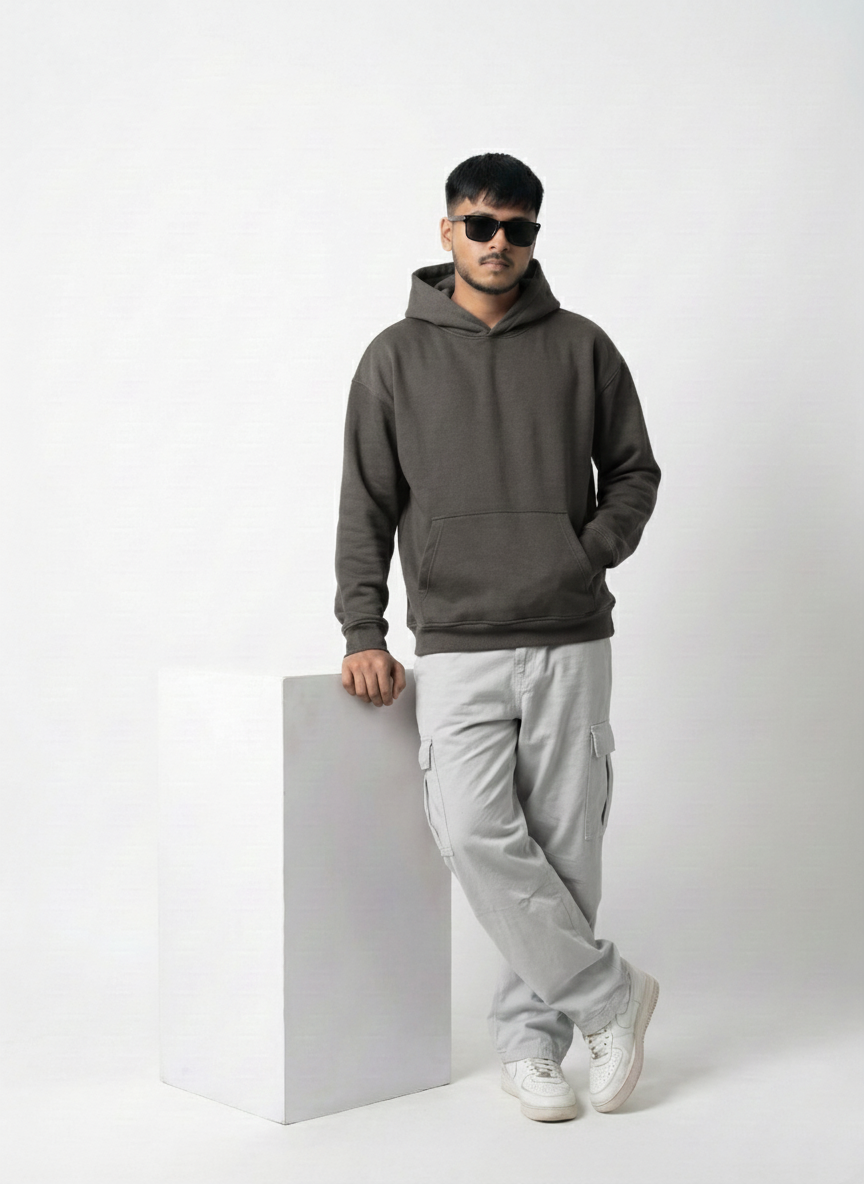 LEVEL7 Axis Unisex Drop-Shoulder Hoodie