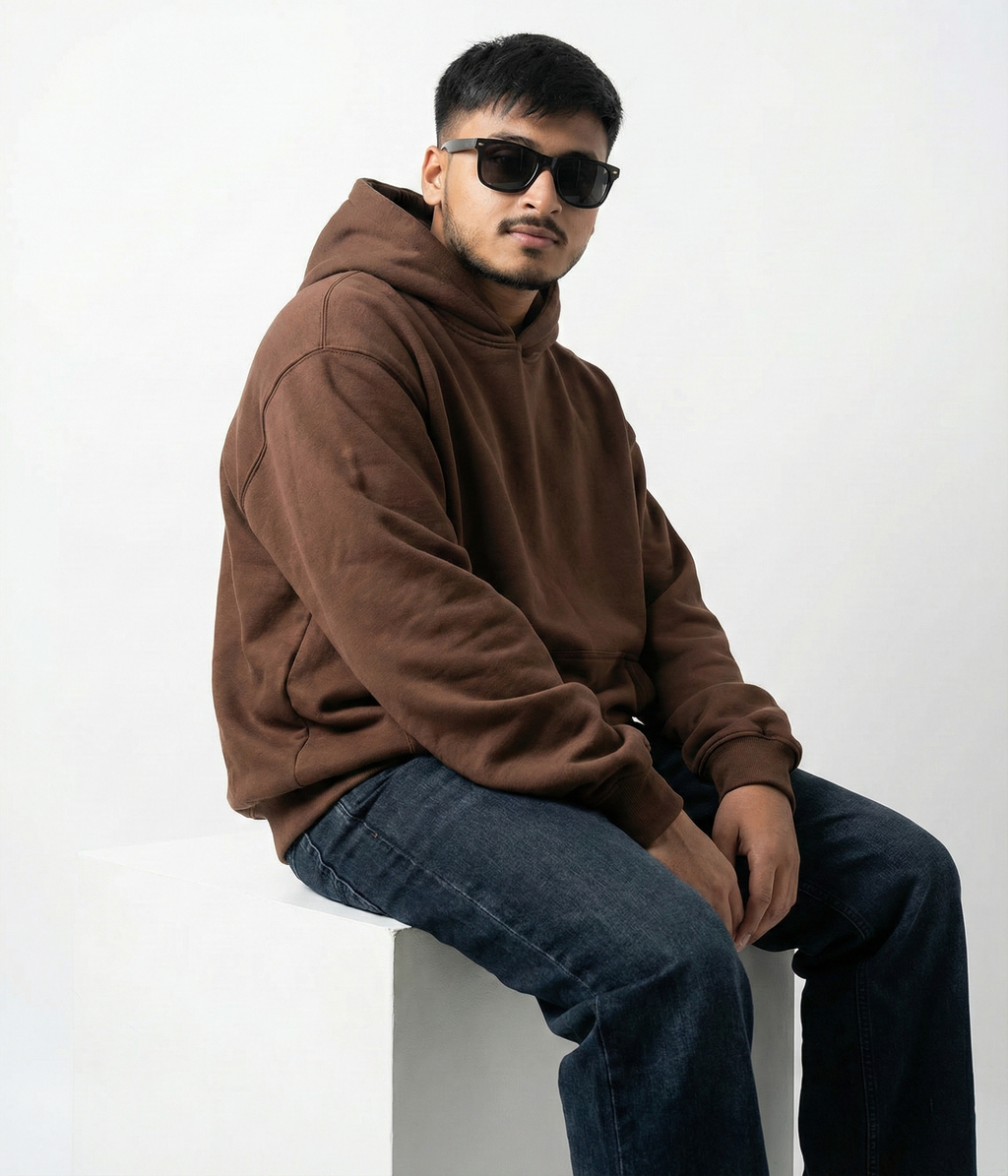 LEVEL7 Grounded Unisex Drop-Shoulder Hoodie