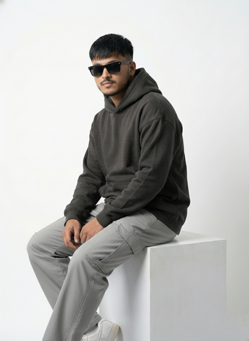 LEVEL7 Axis Unisex Drop-Shoulder Hoodie