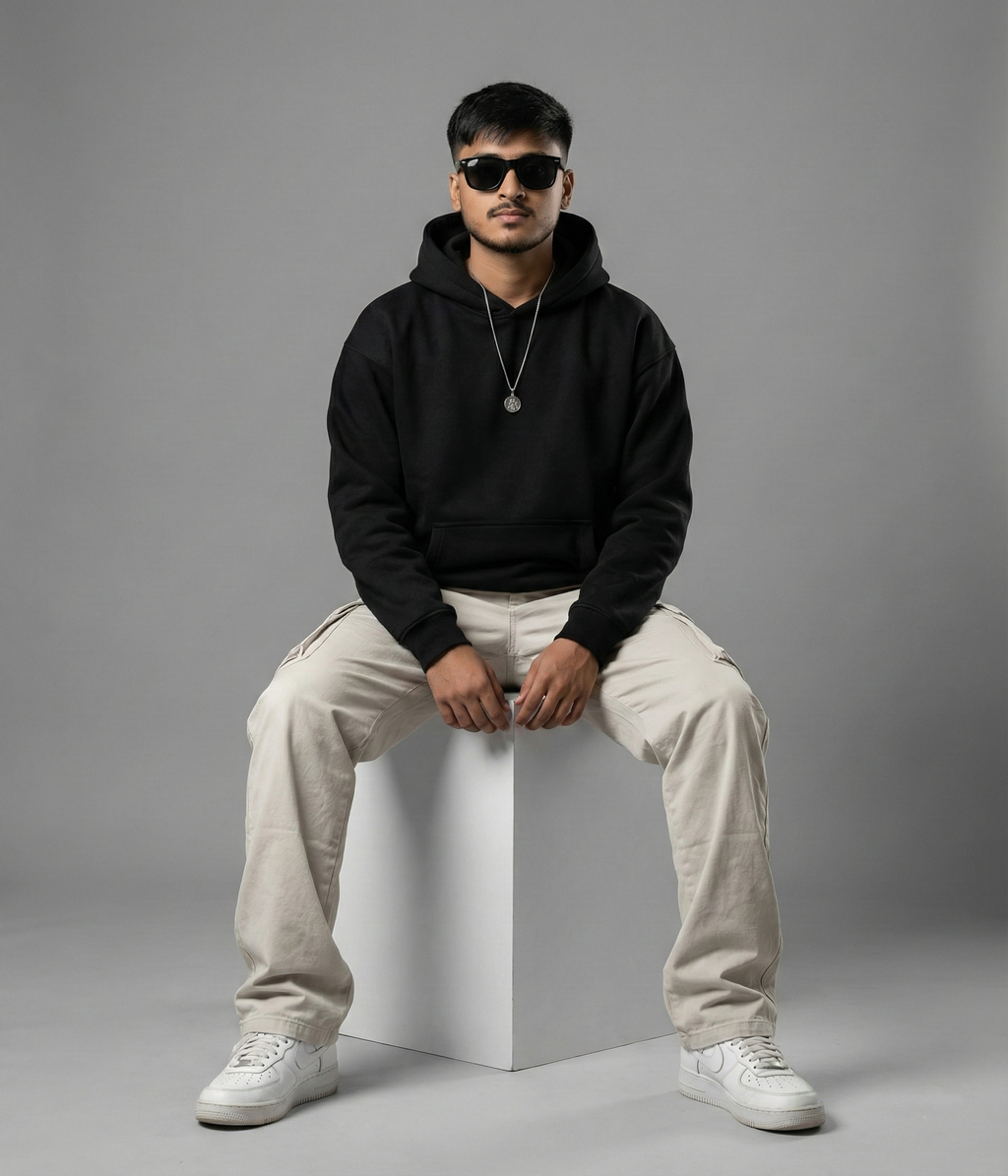 LEVEL7 Core Unisex Oversized Hoodie