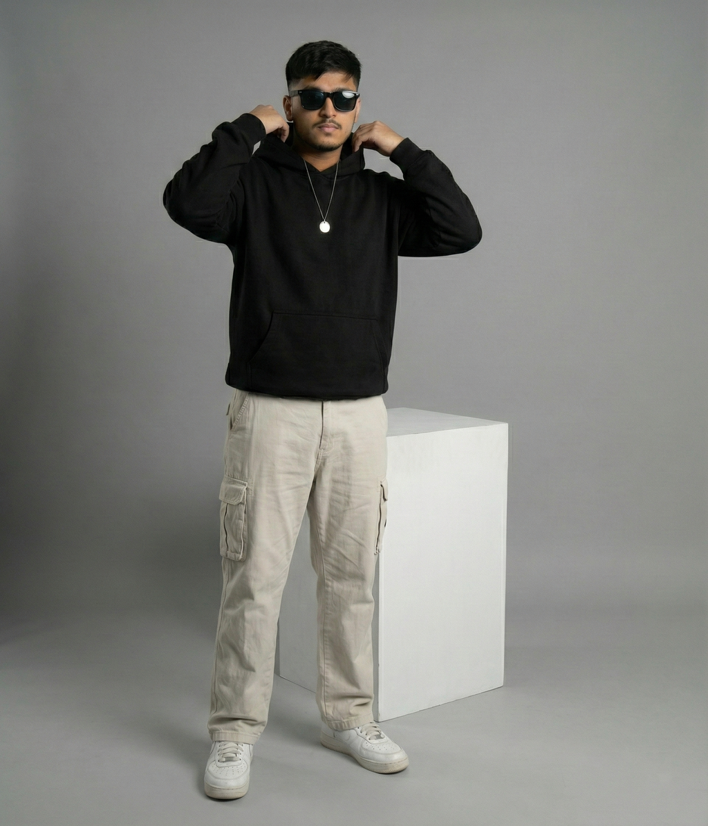 LEVEL7 Core Unisex Oversized Hoodie