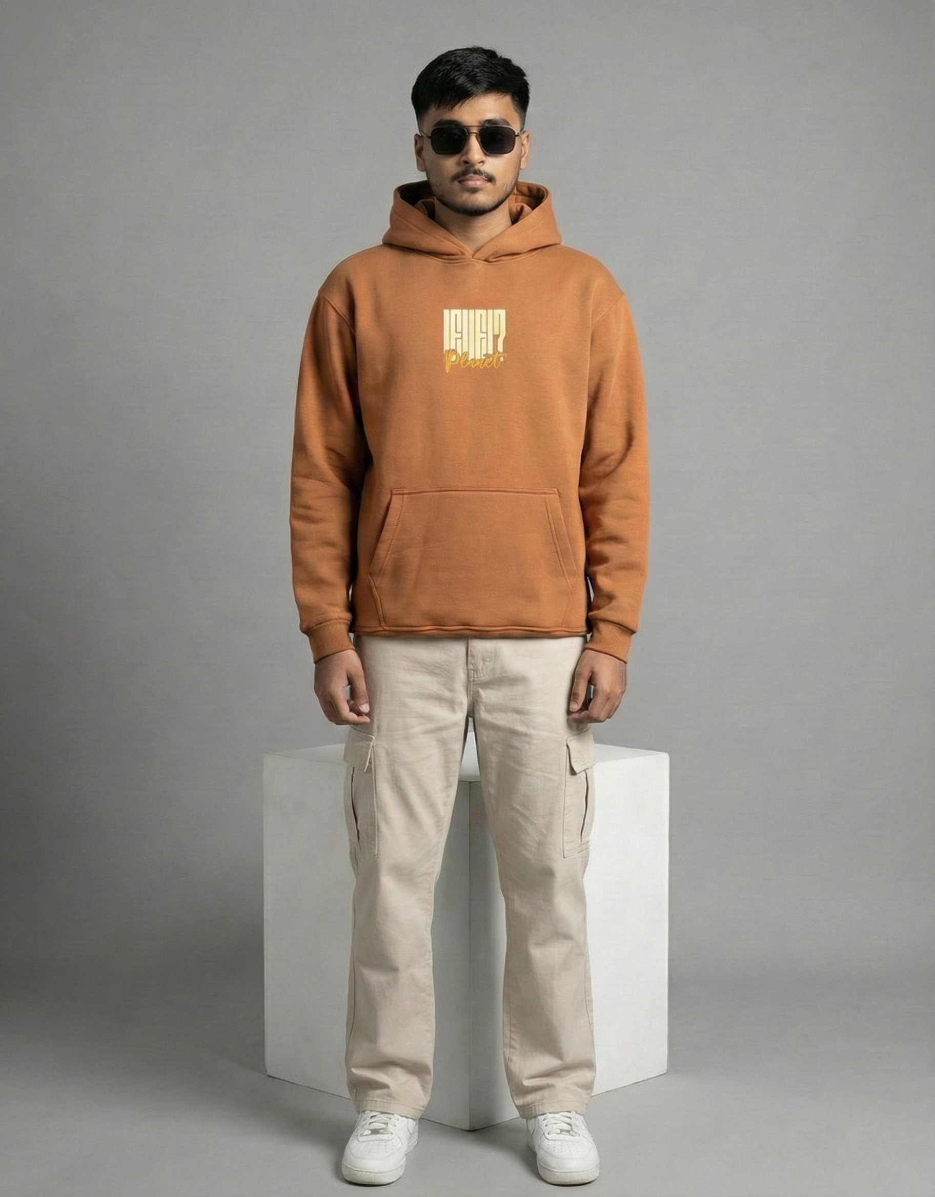 LEVEL7 Planetary Reset Unisex Drop-Shoulder Hoodie