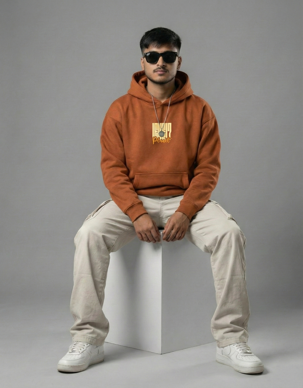 LEVEL7 Planetary Reset Unisex Drop-Shoulder Hoodie