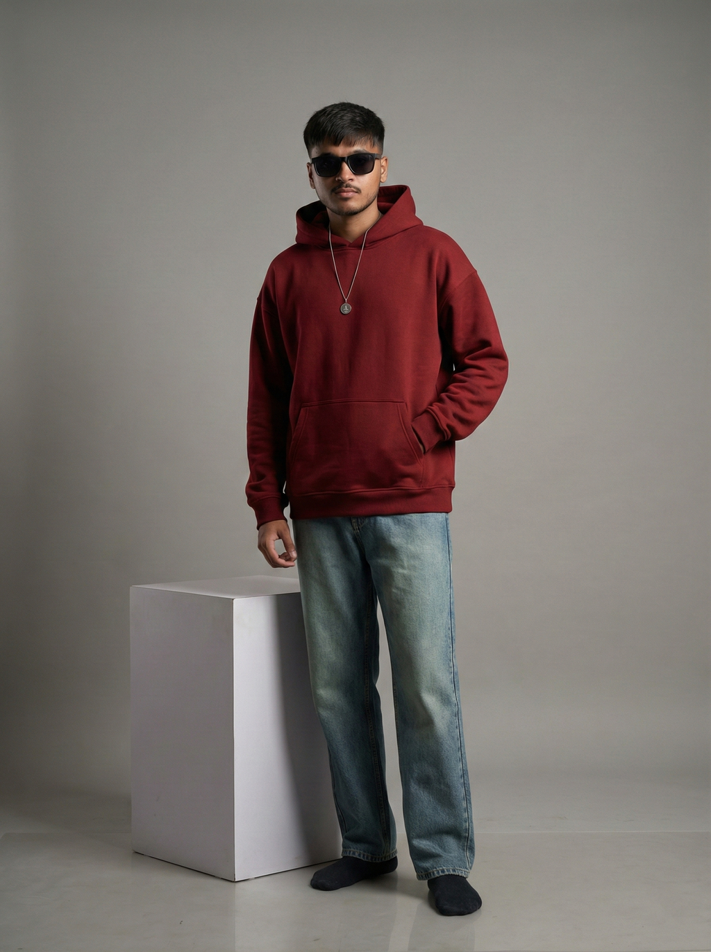 LEVEL7 Reserve Unisex Oversized Hoodie